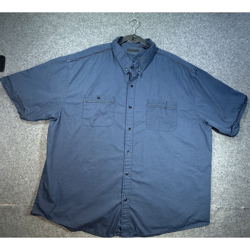 Steve's Jeans Men's Short Sleeve‎ Button Down Shirt Size 3X